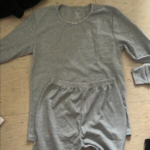 Cozy Gray Kids Pajamas